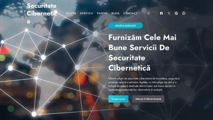 Securitate cibernetica -