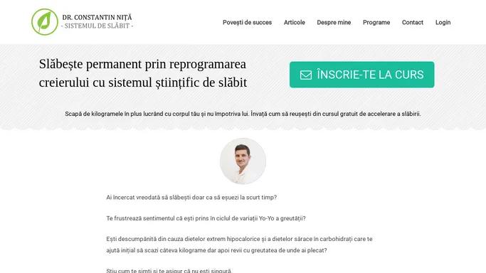 Home Page - Sistemul de Slabit