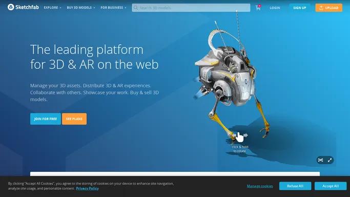 Sketchfab - The best 3D viewer on the web