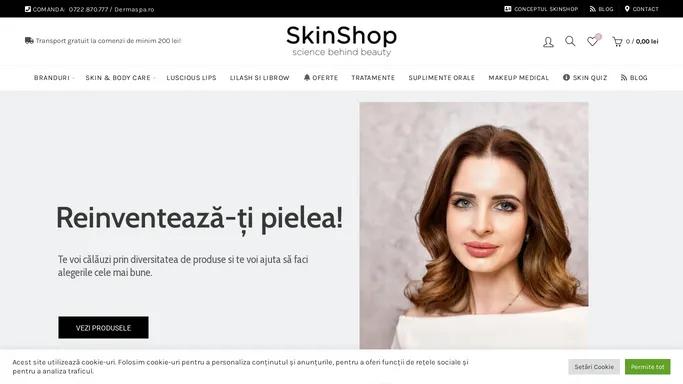 SkinShop.ro | Comanda produse premium online