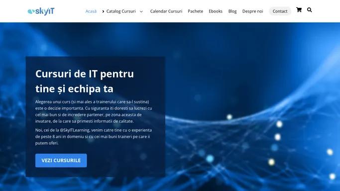 Sky-It - Cursuri Online Excell oferite de traineri certificati Microsoft | Sky-It.Ro