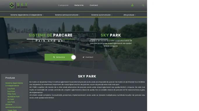 Sky Park Systems - Parcari, Sisteme de parcare, Parcari automate - Parcari inteligente - Sisteme parcare klaus