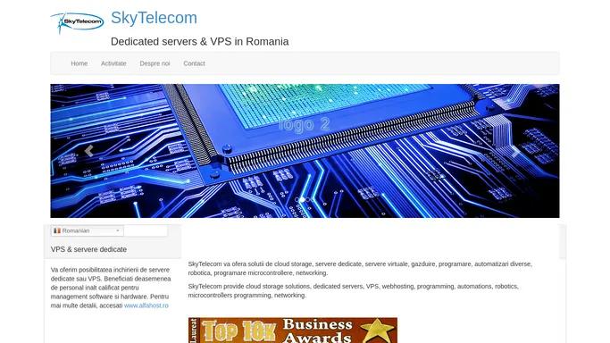 SkyTelecom | Dedicated servers & VPS in Romania