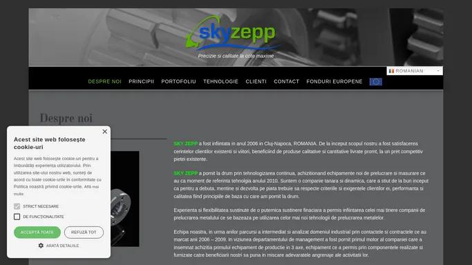 Skyzepp – Precizie si calitate la cote maxime