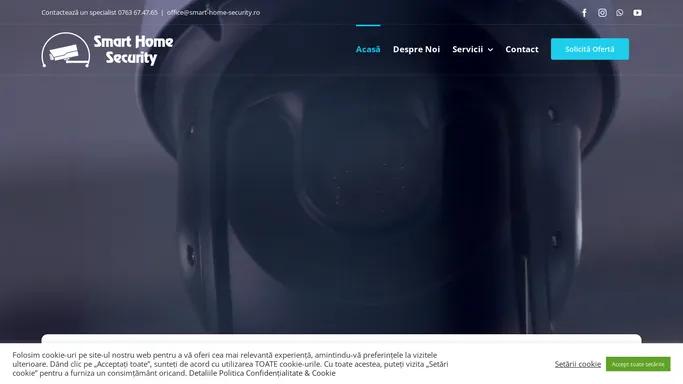 Smart Home Security - Solutii Profesionale de Securitate Constanta