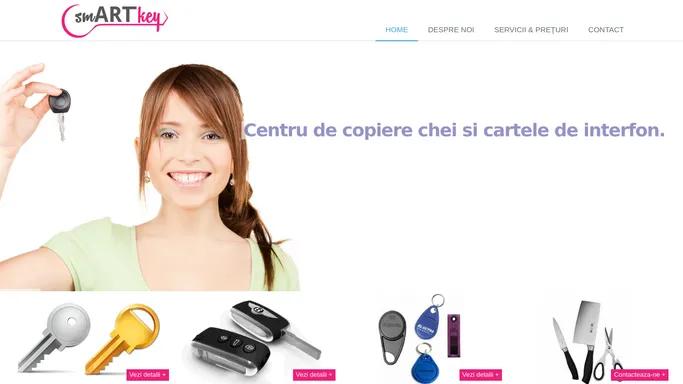 Smart Key - Centru de copiere chei, chei auto, cartele de interfon. Chei si carcase auto.