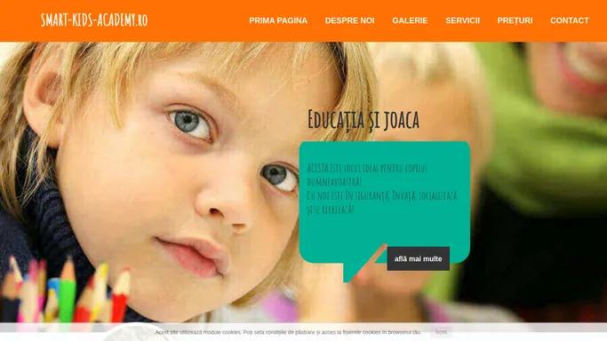 SMART KIDS ACADEMY » PRIMA PAGINA