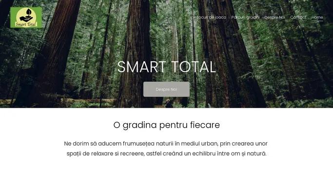 SMART TOTAL Spatii verzi,amenajari gradini,locuri de joaca