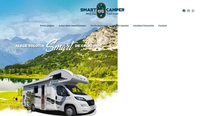 Smart Camper - Smart Camper Autorulote de inchiriat