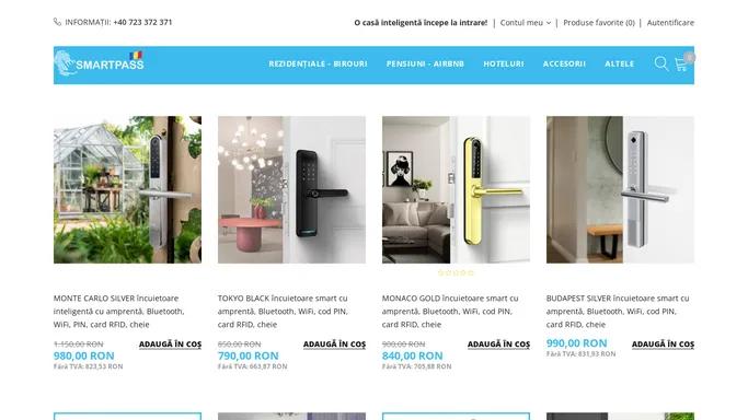 SmartPass Incuietoare Inteligente, clante smart