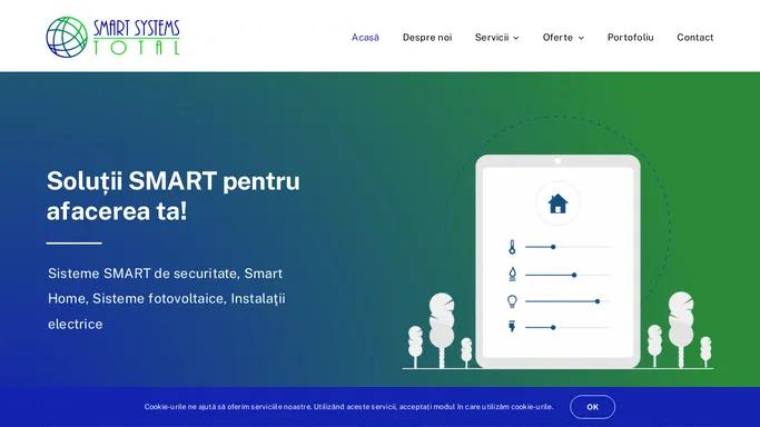 Acasa - Smart Systems Total - Sisteme smart de securitate