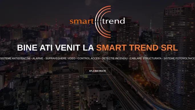 Sisteme de securitate, Sisteme Antiefractie, Alarme, Supraveghere Video, Control acces, Pontaj, Interfoane, Videointefoane, Semnalizare incendiu, Camere video, DVR, Cablare structurata, Retele de curenti slabi - SMART TREND SRL