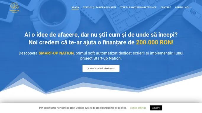 SMART-UP NATION - Consultanta Startup Nation 2020