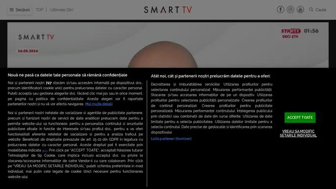 Smart TV | Stiri si emisiuni inteligente