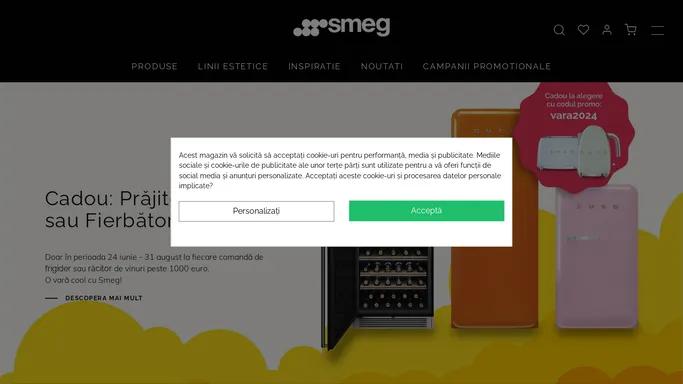 Smeg Romania - Tehnologie si Design Made in Italy