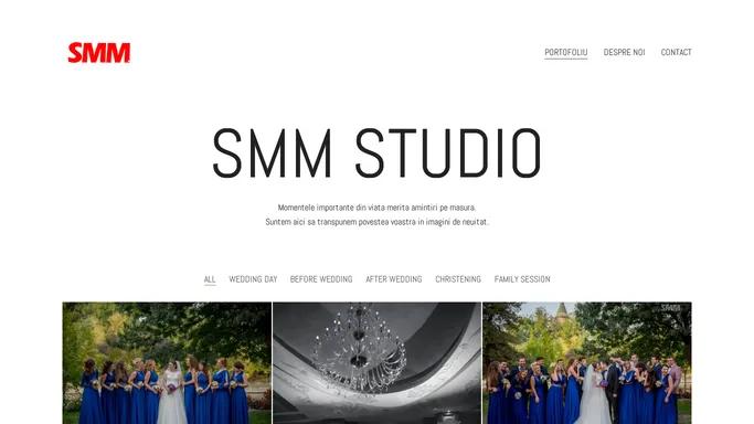 SMM Studio – Fotografie si Videografie pentru evenimentul tau!