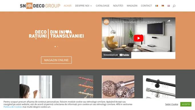 SN DECO Group | Decoratiuni din inima Transilvaniei