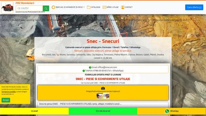 Snec: Furnizor Snecuri - FRZ Romania | Livrare in 24 ore | Cel mai bun pret