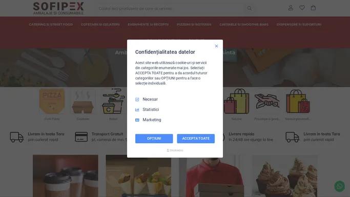 Sofipex - Ambalaje si Consumabile de unica folosinta