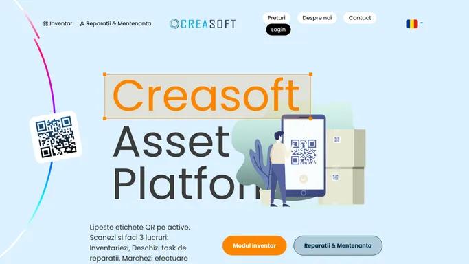 Home | Creasoft Asset Platform