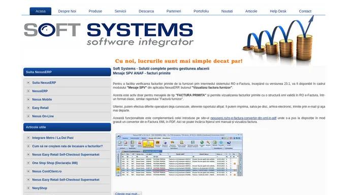 Soft Systems - Solutii complete pentru gestiunea afacerii