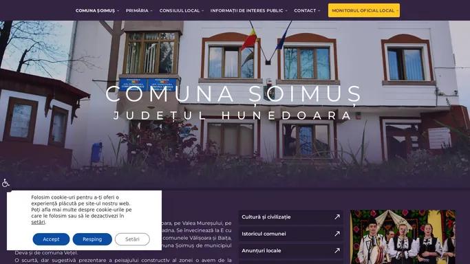 Comuna Soimus - Website primaria Soimus judetul Hunedoara