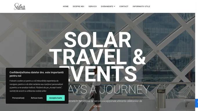 Solar Travel and Events – Always a journey