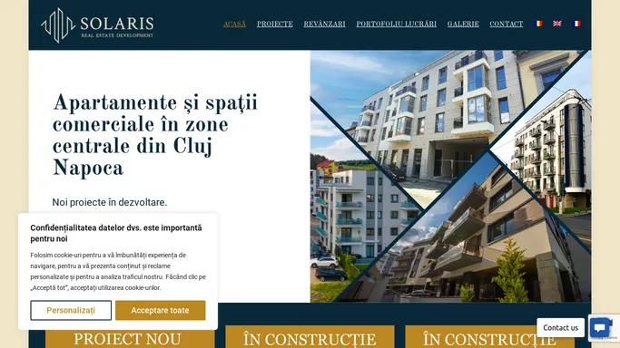 Apartamente noi de vanzare in Cluj Napoca - Solaris Development