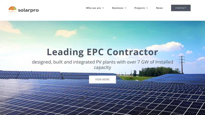 Homepage - Solarpro Holding