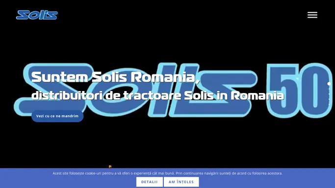 Tractoare Solis| Echipamente agricole Solis|