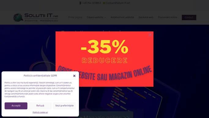 Servicii Creare Website » Solutii-IT - Agentie Creare Website