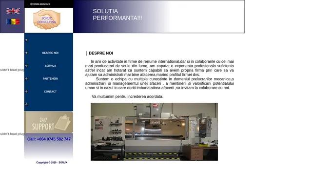 S.C. SONUX CONSULTING S.R.L. --SOLUTIA PERFECTA