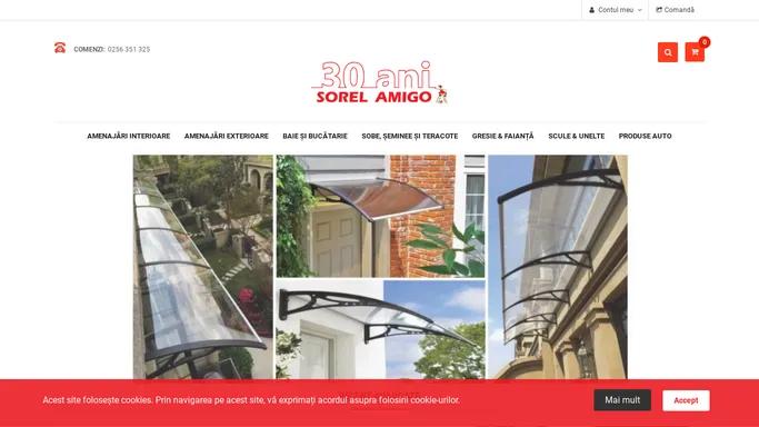 Sorel Amigo Lugoj - materiale renovari si finisaje DIY - locuinta mai frumoasa