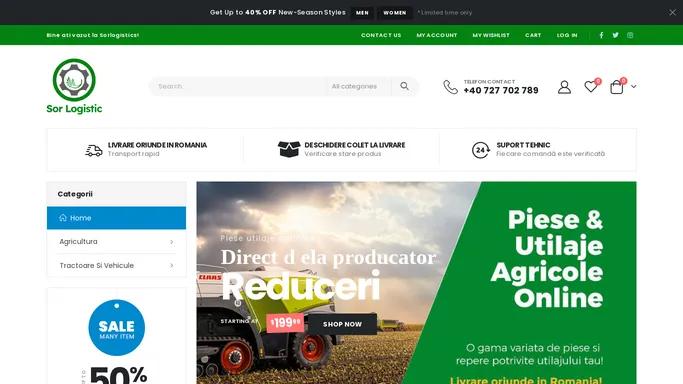 Magazin piese – utilaje agricole