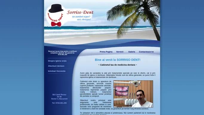 SORRISO DENT || Cabinet Stomatologic