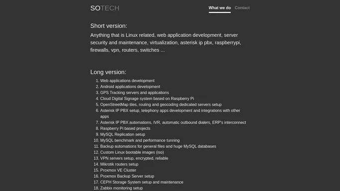 SOTECH