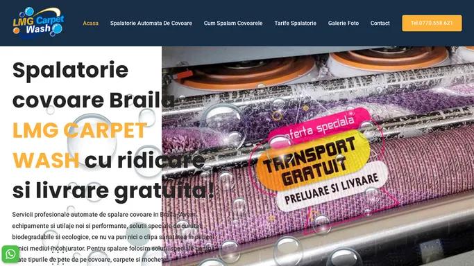 Spalatorie Covoare Braila - Curatatorie covoare Braila