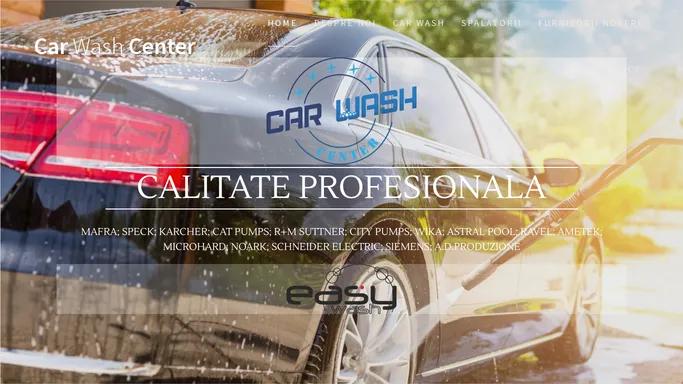 Car Wash Center – Echipamente profesionale pentru centrele de spalare a autoturismelor