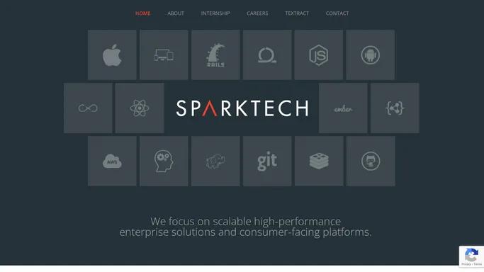 Sparktech — We design and develop scalable high-performance web and mobile applications.