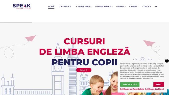 Speak English Academy - Cursuri Limba Engleza, Pregatire Cambridge