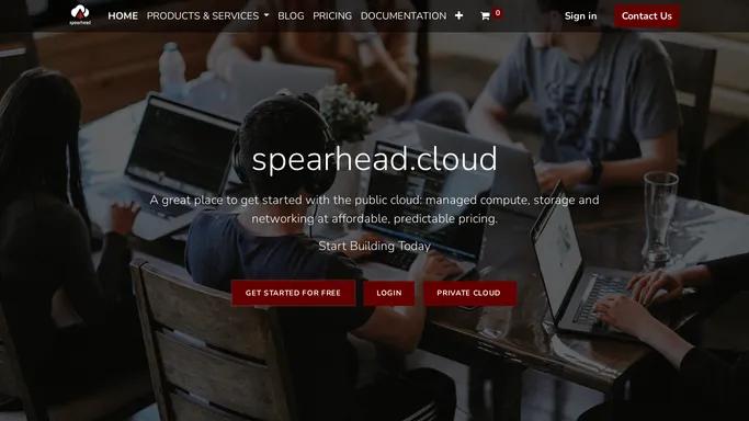 Home | Spearhead Cloud