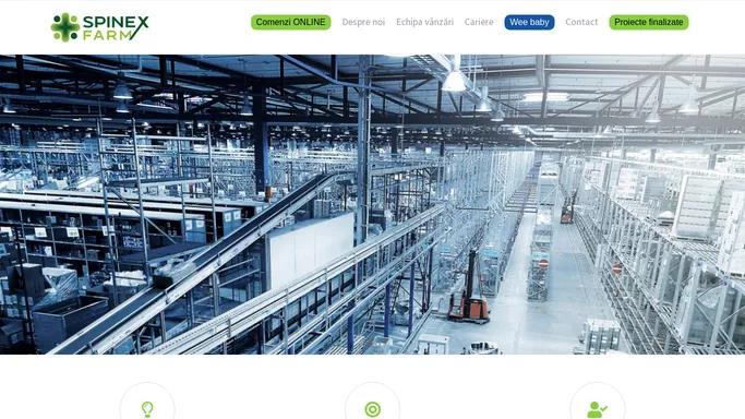 Spinex Farm – Depozit distributie suplimente alimentare, OTC-uri, RX-uri, dispozitive medicale