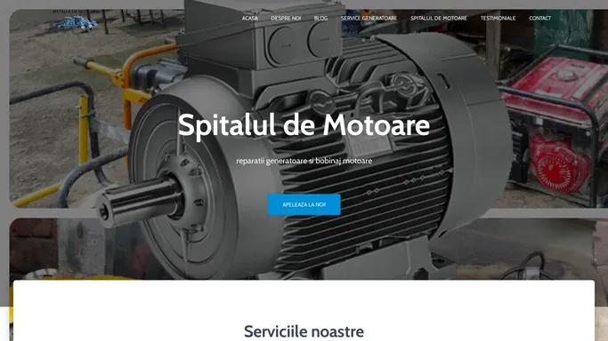 Spitalul de Motoare - Service Generatoare Electrice