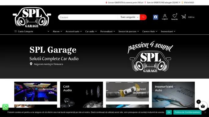 Prima pagina - SPL Garage