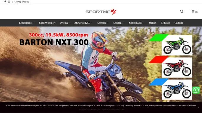 SportMaxx - Magazin Moto si ATV, Echipamente, Accesorii, Piese