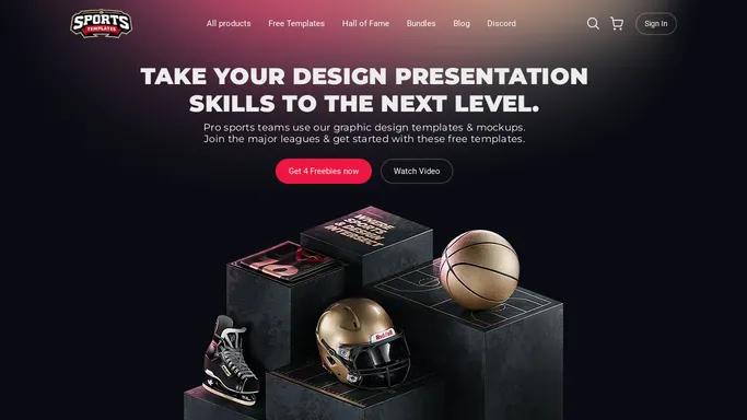 Take your design presentationskills to the next level. – Sports Templates