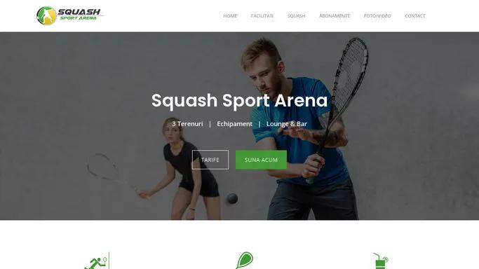 Squash Sport Arena – Squash in Timisoara