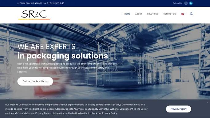 SR2C – Experts in packaging solutions