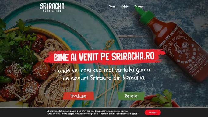 Cea mai mare colectie de sosuri Sriracha din Romania!