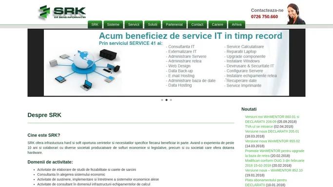 SRK SRL - CLUJ | SRK - da sens informatiei